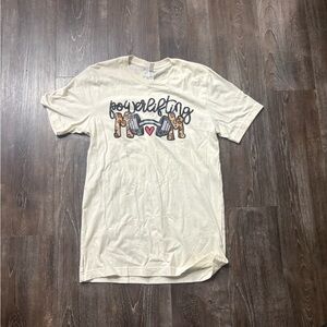 Bella Canvas Cream Powerlifting Tee